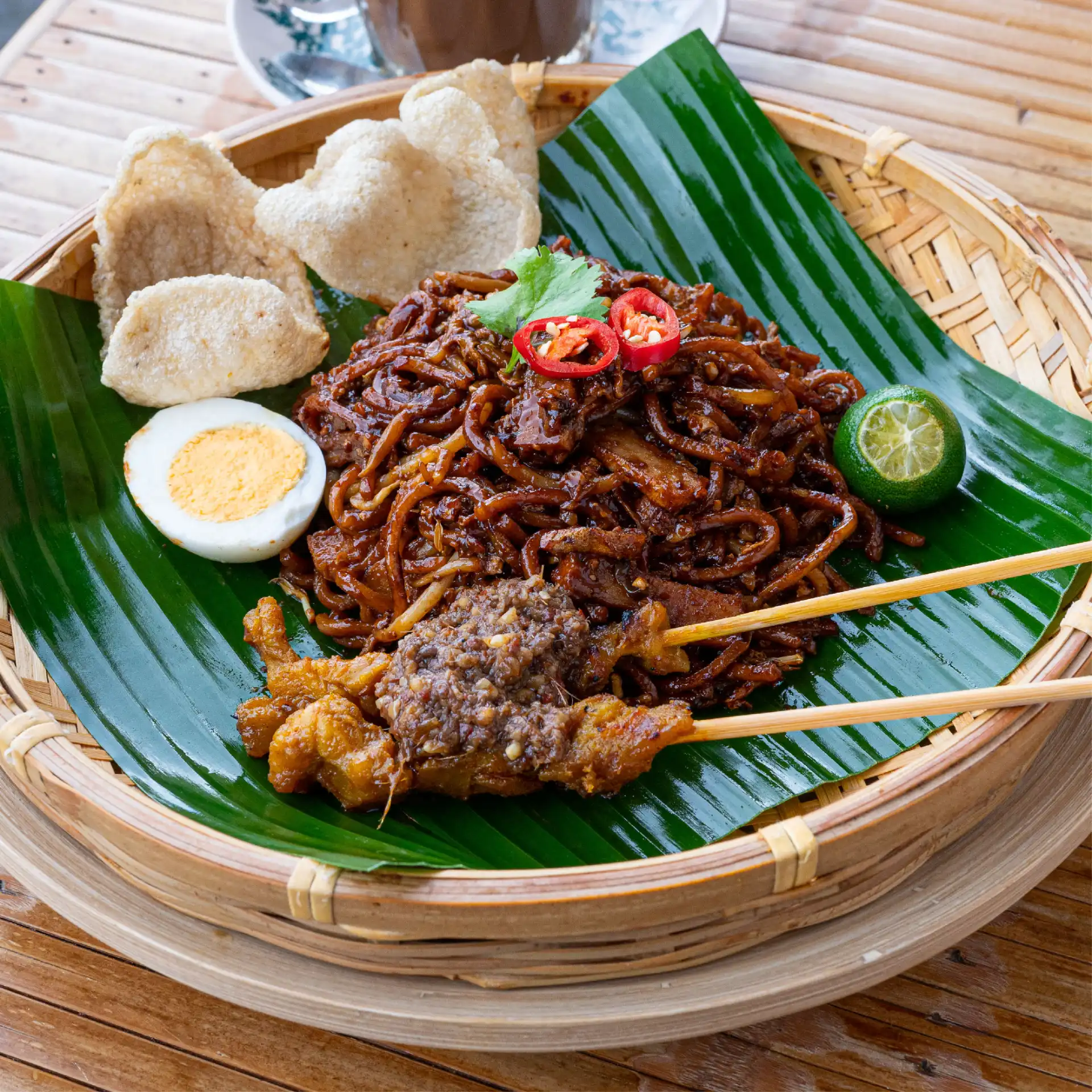 Mee Goreng Special Set at Nasi Lemak Bamboo