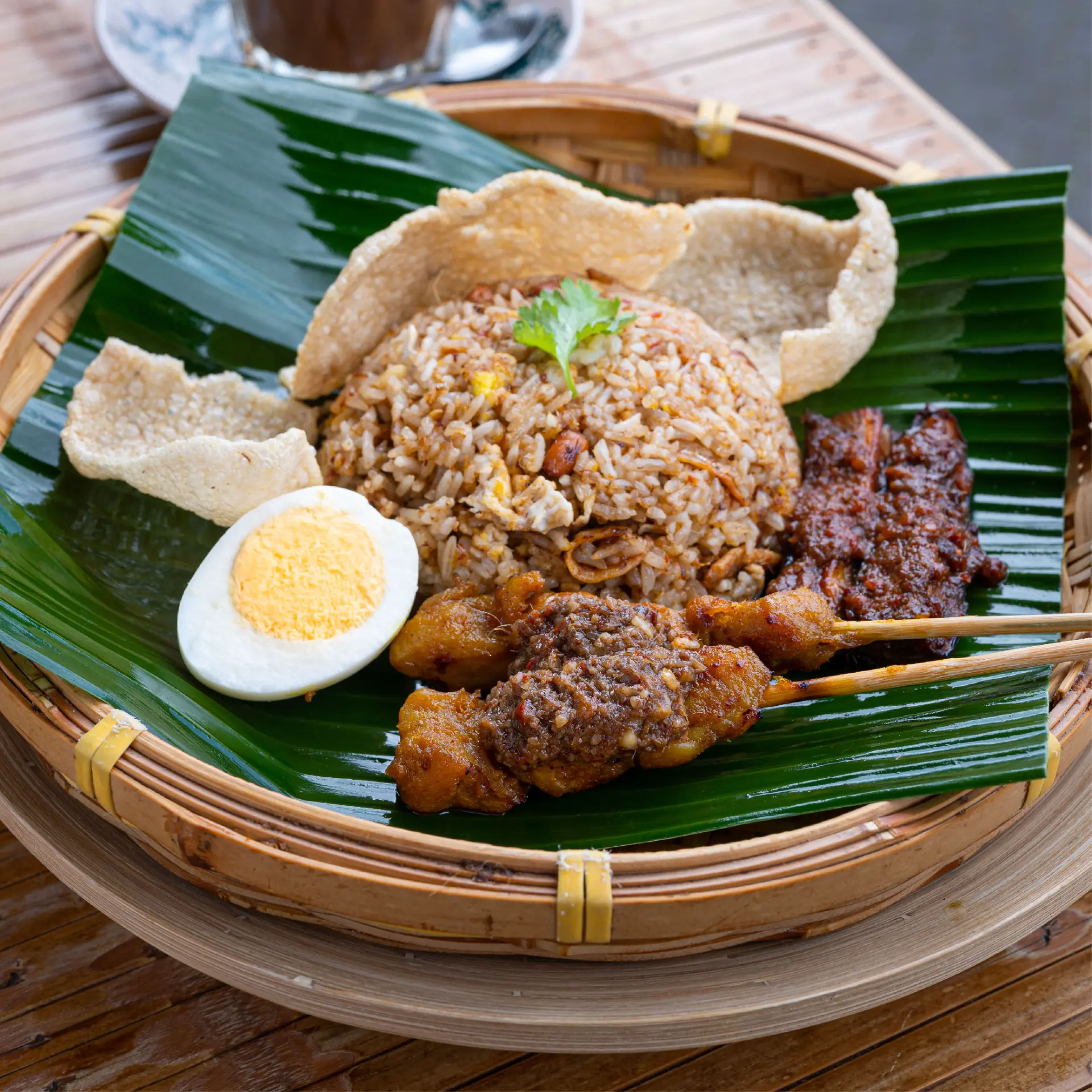Nasi Goreng Lemak Set at Nasi Lemak Bamboo
