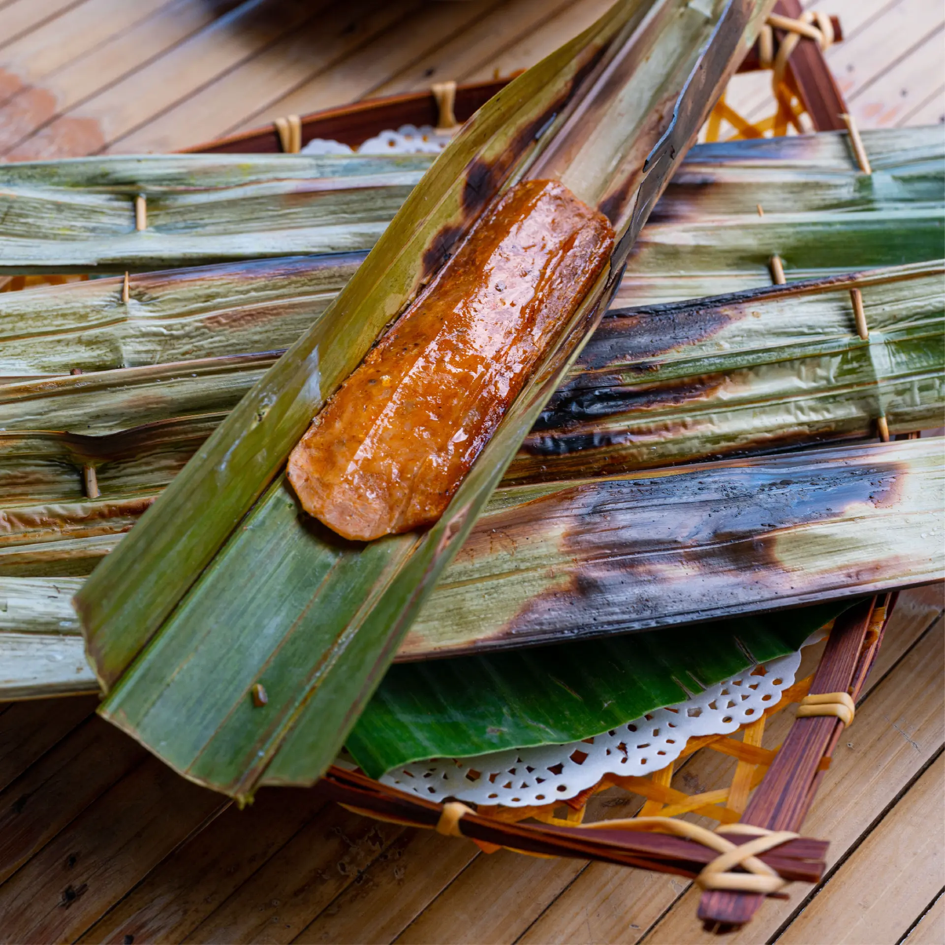 Otak-Otak at Nasi Lemak Bamboo