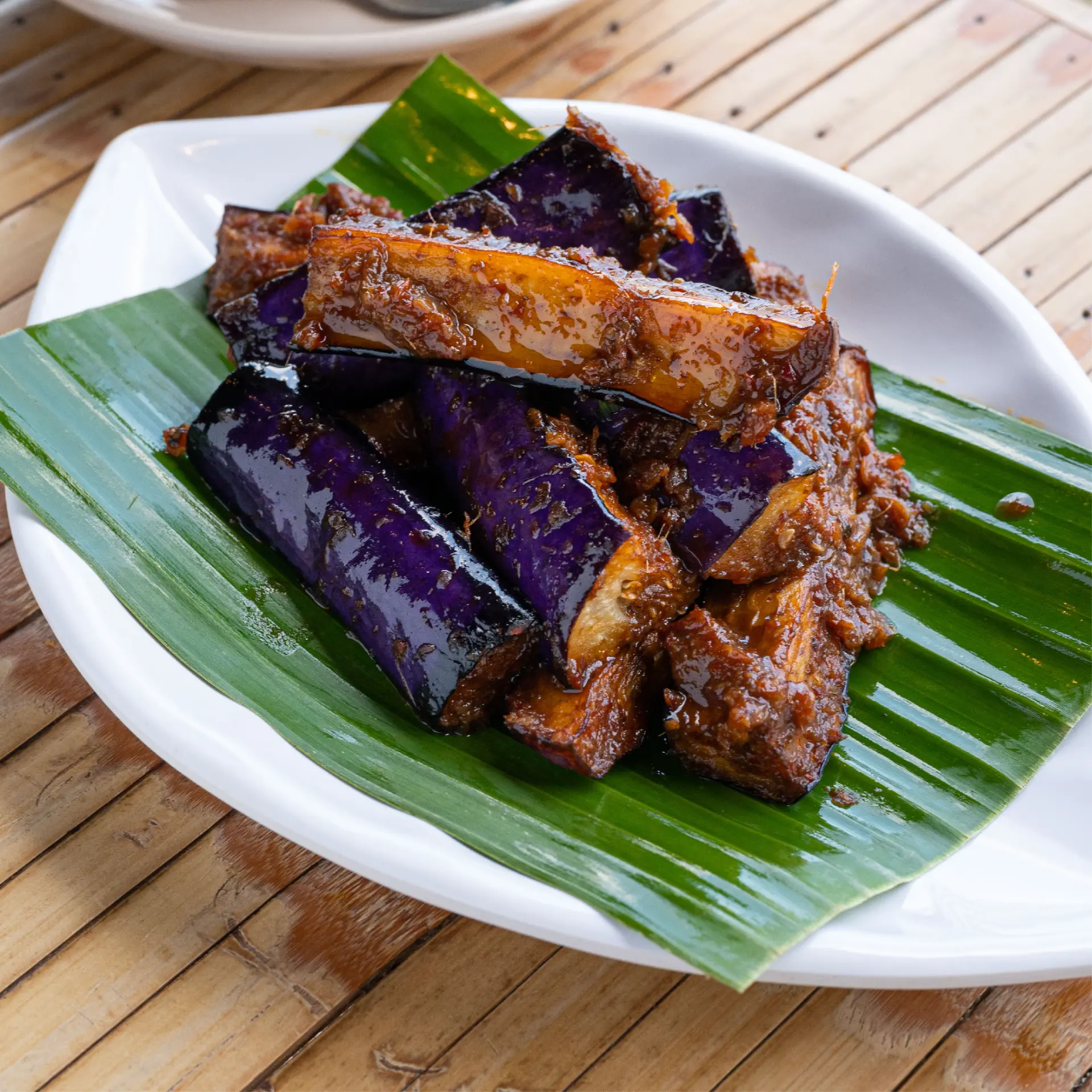 Terung Sambal at Nasi Lemak Bamboo